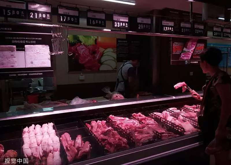 非洲猪瘟遇上猪周期 猪肉价格已经连涨13周