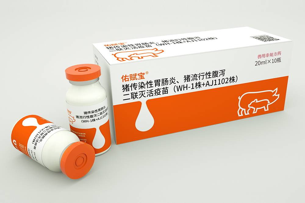 猪传染性胃肠炎、猪流行性腹泻二联灭活疫苗（WH-1株+AJ1102株）